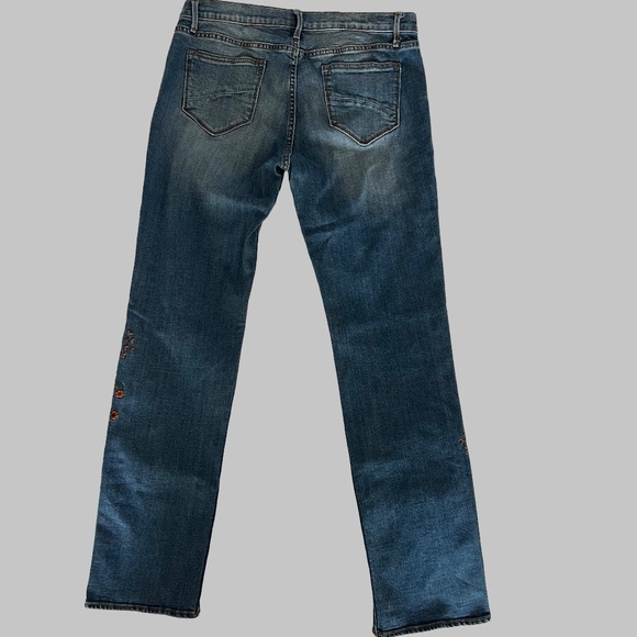 Driftwood Embroidered Jeans, Audrey Classic Fit Size 30 - Picture 2 of 13